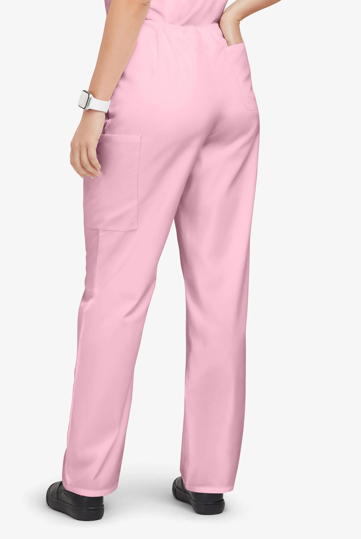 Butter-Soft Originals Unisex 4-Pocket Drawstring Relaxed Straight Leg Scrub Pants - Image 3