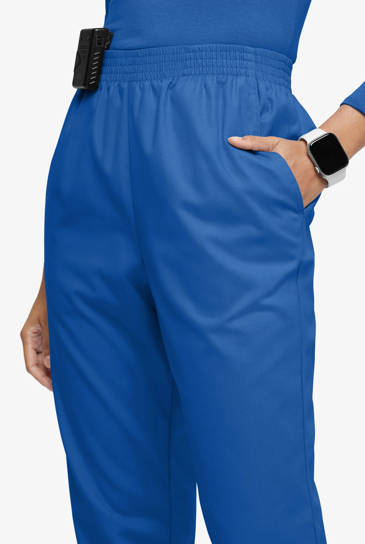 Butter-Soft Originals Women's 2-Pocket High Waist Boot Cut Scrub Pants - Image 2