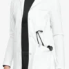 Cherokee Workwear Revolution Tech Women's 4-Pocket STRETCH Consultation Lab Coat
