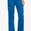 Cherokee Workwear Women's 4-Pocket Low-Rise Drawstring Cargo Scrub Pants