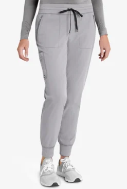 Grey's Anatomy™ By Barco Spandex STRETCH Eden Women's 5-Pocket Cargo Jogger Scrub Pants - Petite