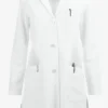 Healing Hands White Coat Modernist Women's 35" 3-Pocket STRETCH Lab Coat