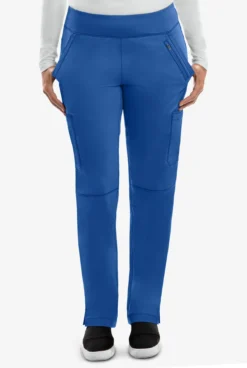 Healing Hands Purple Label Tyra Women's 8-Pocket STRETCH Slim Yoga Scrub Pants - Petite