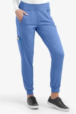 Healing Hands Purple Label Tara Women's 6-Pocket STRETCH Jogger Cargo Scrub Pants - Tall