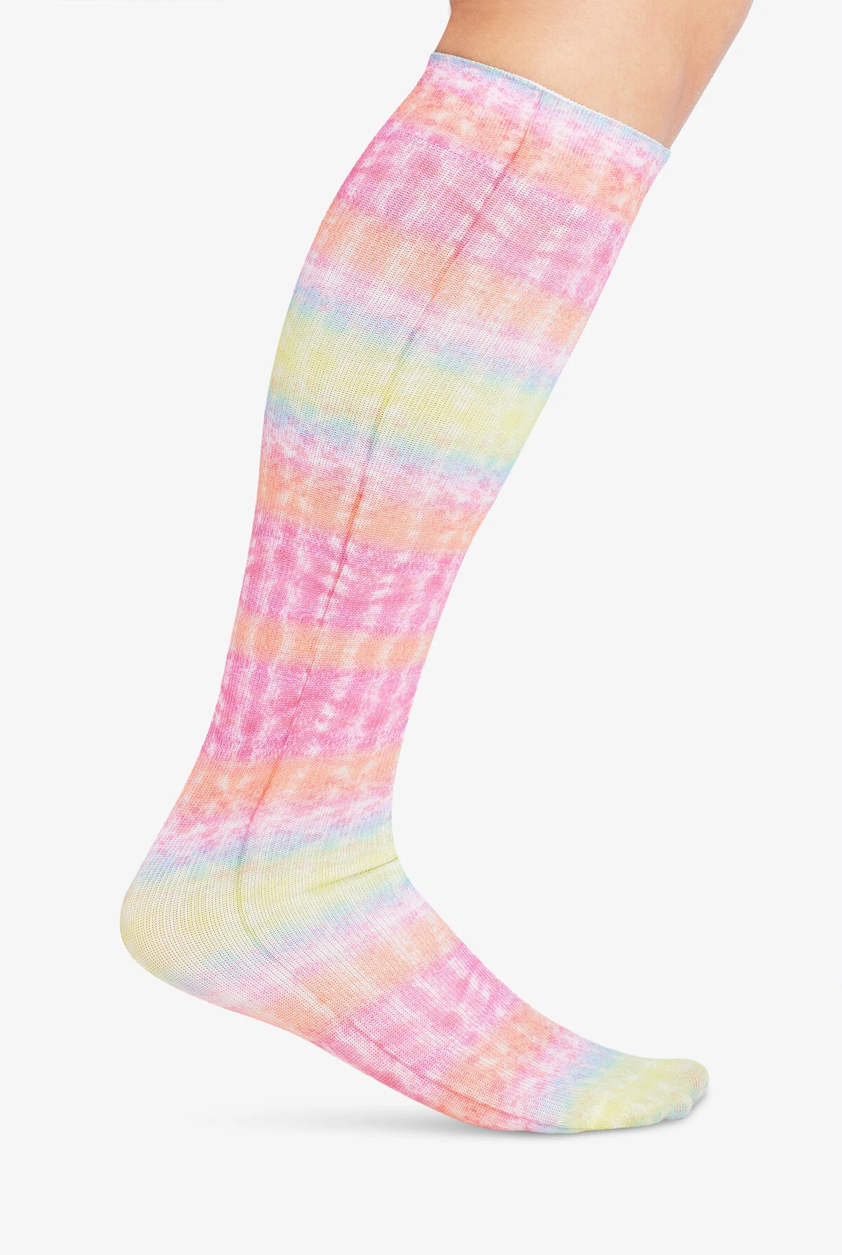 Heartsoul Tie Dye Vibes Women's 8-15 MmHg Light Compression Socks - Image 2