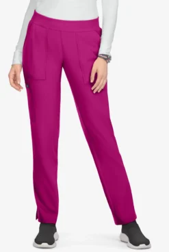 Koi Basics Caroline Women's 5-Pocket STRETCH Scrub Pants - Petite