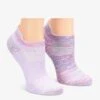 Nurse Mates Space Dye Lilac Women's 2-Pair Multi-Pack Anklet Socks