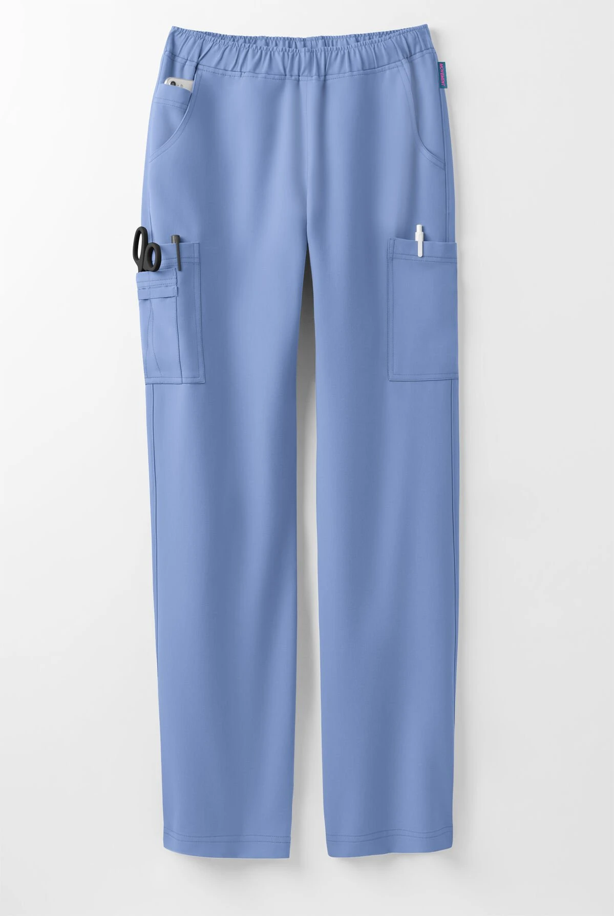 MOVEMENT By Butter-Soft Rigel Women's 9-Pocket Interior Drawstring STRETCH Scrub Pants - Image 5