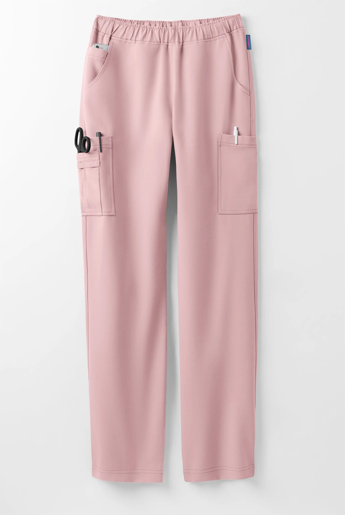 MOVEMENT By Butter-Soft Rigel Women's 9-Pocket Interior Drawstring STRETCH Scrub Pants - Tall - Image 5