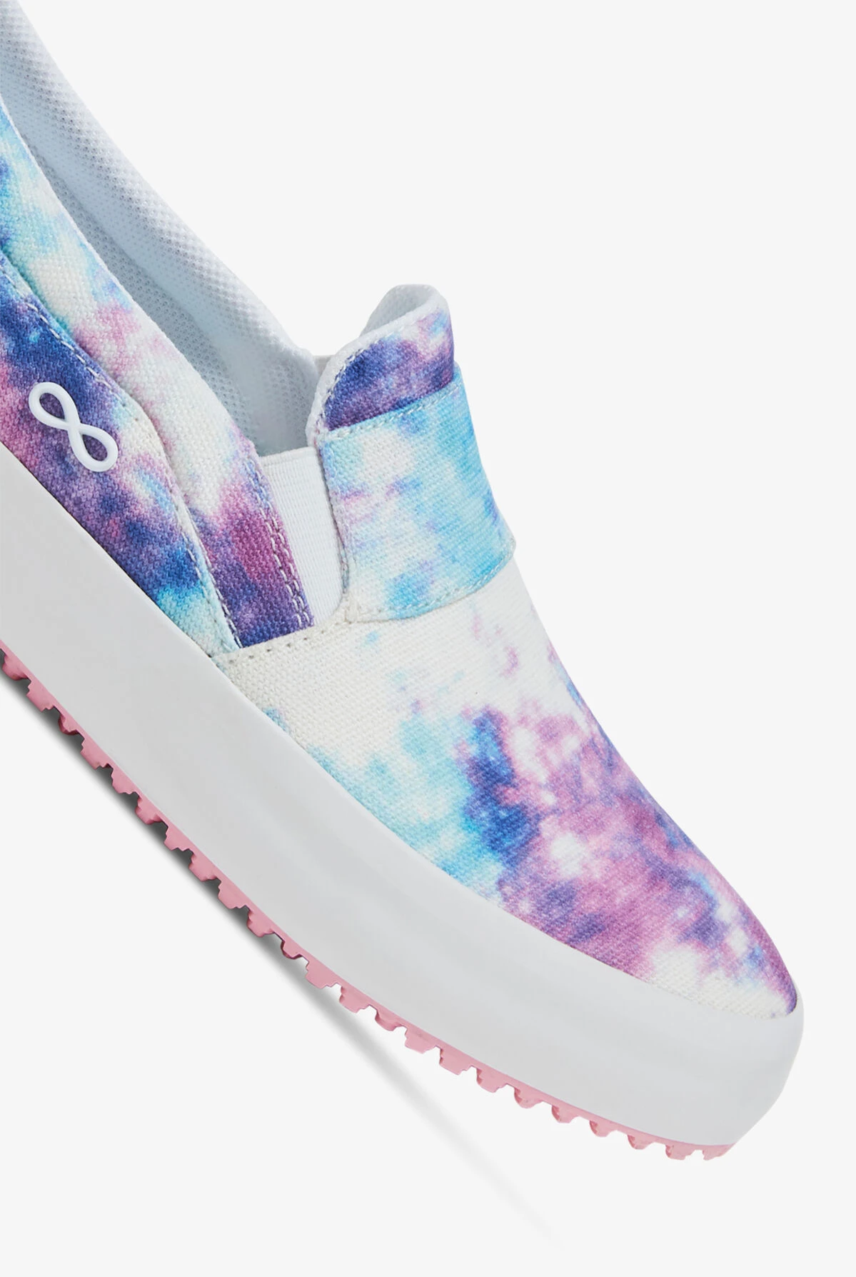 Infinity By Cherokee Women's RushTx Pastel Watercolor Athletic Lace Up Nursing Shoes - Image 3