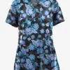 UA Butter-Soft STRETCH Jacobean Spring Women’s 4-Pocket Notch-Neck Printed Scrub Top